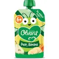 Olvarit Knijpfruit peer banaan 6m+