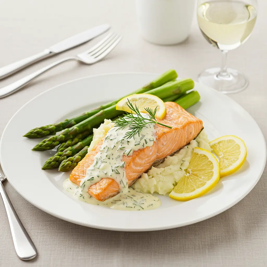 Zalm met Citroen & Dille